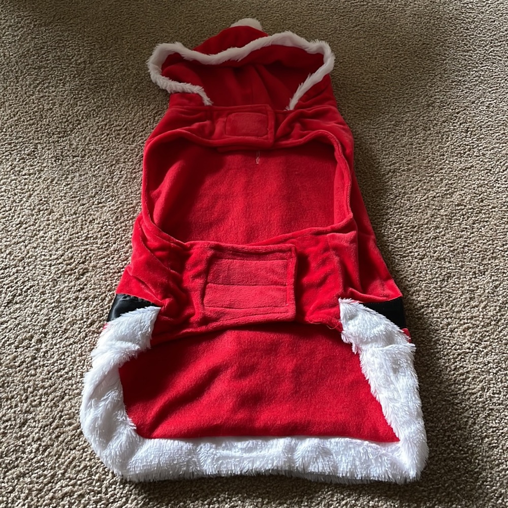 NWOT Friends Forever Dog Santa Claus Costume size XL - Picture 6 of 8